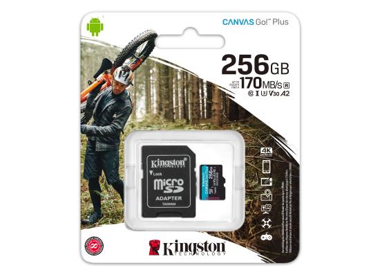Kingston microSD 256GB Canvas Go Plus